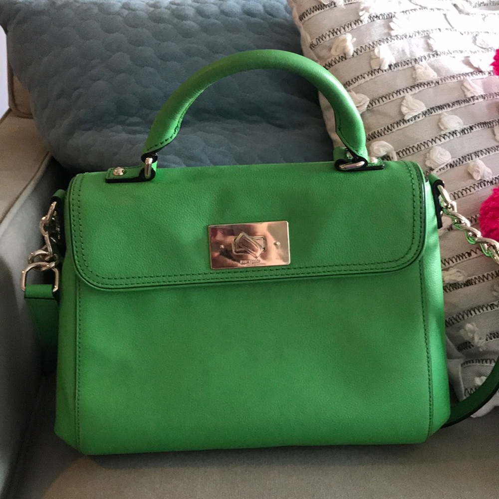 Kate Spade green satchel handbag